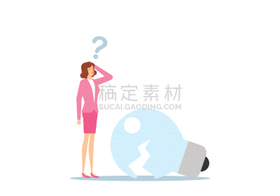 商务,线条,专业人员,泰国,绿鳍马面鲀,女人,绘画插图,卡通,问号,办公室