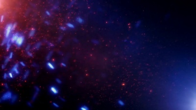 抽象粒子背景。 1080运动图形