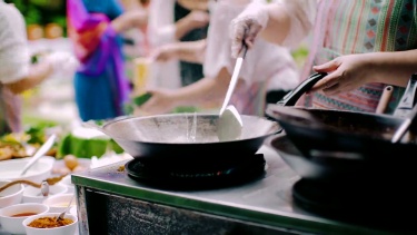 面条炒火(泰式馅饼)