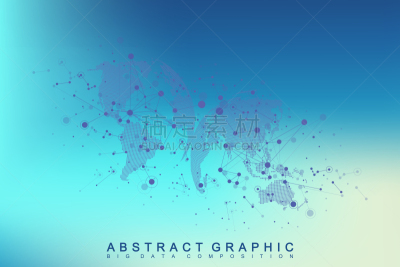 全球通讯,技术,代表,绘画插图,概念,矢量,数据,三个物体,背景聚焦,沟通