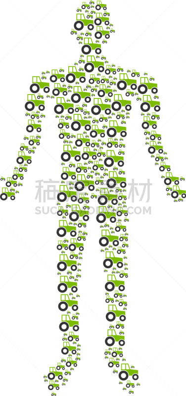 男人,拖拉机,农业,人,柴油机,制造机器,多样,图像,性格