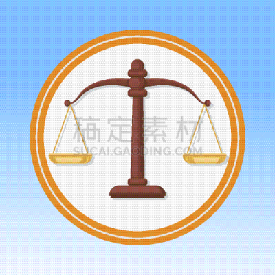 平坦的,法院,符号,秤,圆形,木制,金属,黄金