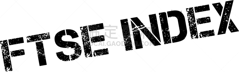 英戴克斯,富时指数,橡皮章,分离着色,白色,商务,红色,矢量,街道
