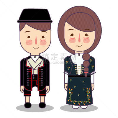 国内著名景点,传统,衣服,传统服饰巴纳德,人种,人,男人,男孩,女人