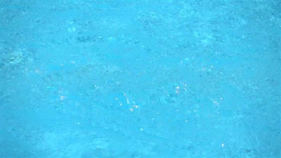 Jaccuzi中的水的视频在真正的慢动作中