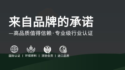 常规1688品牌承诺简约海报banner