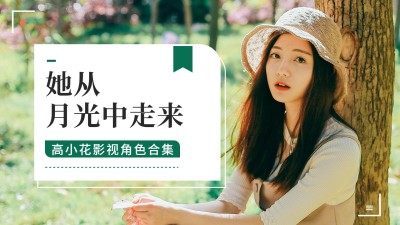 影视混剪明星饭制横版视频封面
