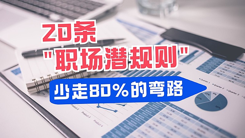 轻设计职场知识横版视频封面套装