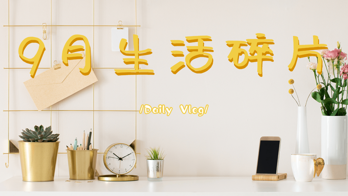 唯美实景风vlog横版视频封面预览效果