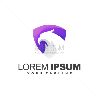 awesome eagle shield logo design