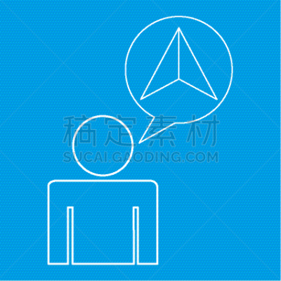 男人,光标,旅途,计算机图标,商务,代币,矢量,搜寻,剪影
