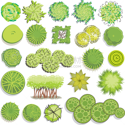 植物群,建筑,反差,分离着色,鸡尾酒,自然,景观设计,公园,树,布置