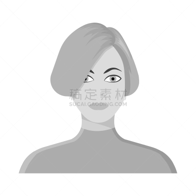 发型,女孩,品牌名称,分离着色,可爱的,创造力,衣服,人,灰色,收集