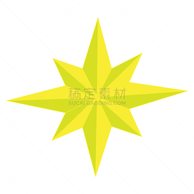 数字8,彩色图片,尖利,星形,分离着色,白色,红色,几何形状,伊什达门