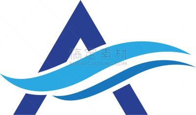 波浪,图标,生物学,商务,纯净,清新,环境,品牌名称,矿物质,夏天