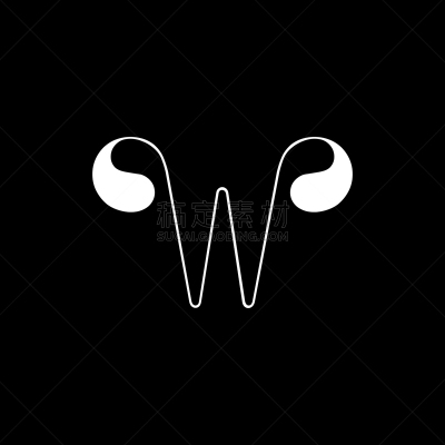 华贵,信函,模板,英文字母W,黄金,品牌名称,商务,字母,现代,装饰品