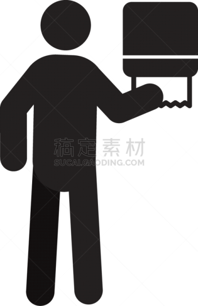 纸,男人,计算机图标,纸巾架,一次性物品,鞋套机,清洁工,卫生间,毛巾,餐巾