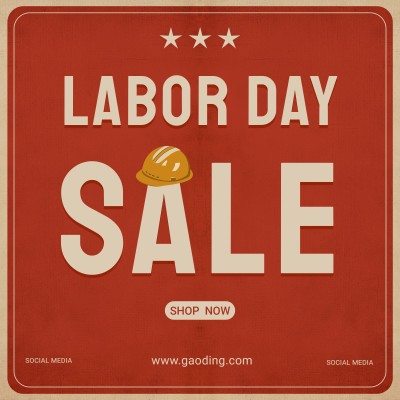 Labor Day Sales Templates insMind Ecommerce Product Image