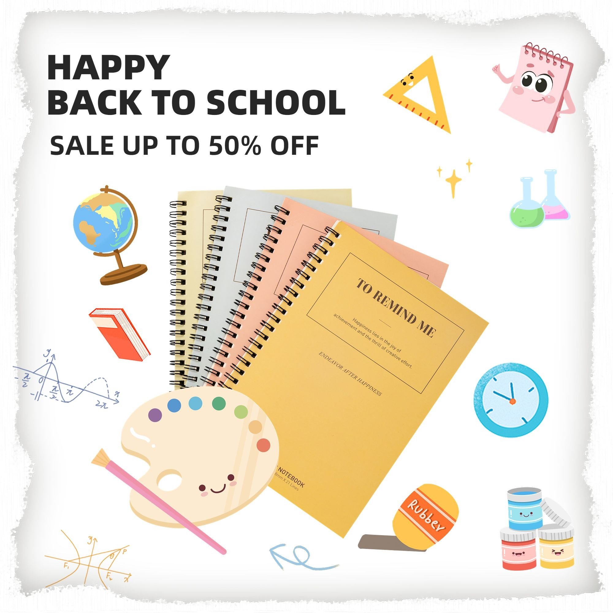 insMind Templates Back To School Sale Instagram Post Image