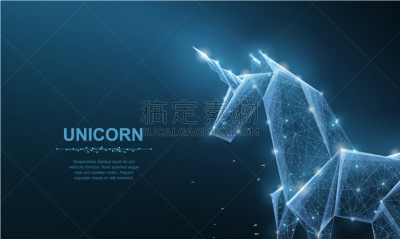 折纸工艺,纸,独角兽,抽象,可爱的,几何形状,飘然,小马,自然美,动物