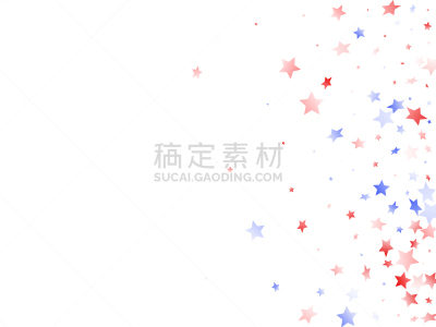 红色,美国,矢量,蓝色,背景,星形,白色,五彩纸屑,七月