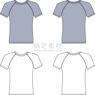 模板,轮廓,短袖,接缝,简单背景,女人,市场营销,时尚,剪影
