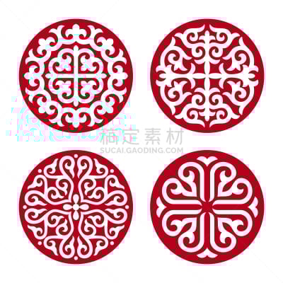 亚洲,传统,游牧民族,装饰品,哈萨克斯坦,华丽的,地毯,自然美,装饰