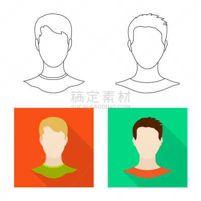 专业人员,照片,分离着色,假发,男人,肖像,图像,性格,收集,设计