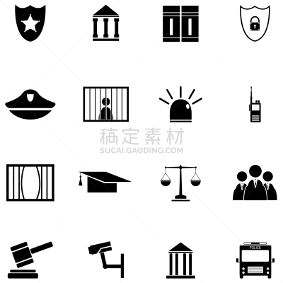 图标集,白色,书,陪审员,法官,文档