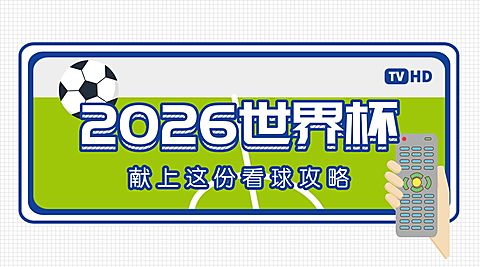 世界杯决赛横版海报