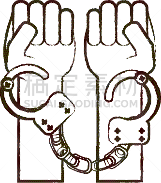 手铐,图像,计算机图标,分离着色,金属,概念,锁链