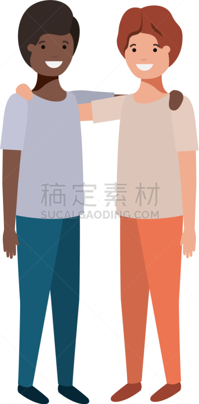男孩,青少年,人种,性格,友谊,可爱的,人,男人,图像,相伴