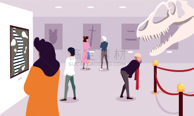 现代,人群,画廊,事件,光学设备,女人,艺术品,旅行者,相伴,站