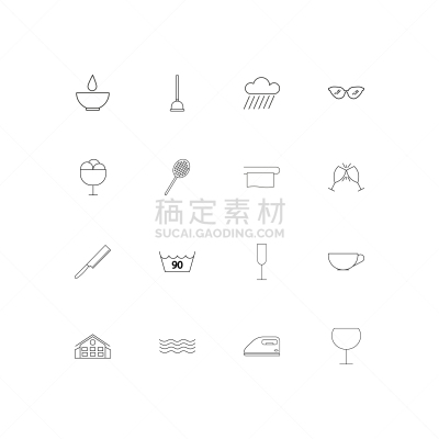 轮廓,直的,用具,计算机图标,蜡烛,房屋,杯,活塞,布置,淋浴