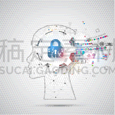 概念,人造的,发明家,私人财产标志,文档,科学家,弹性,模仿