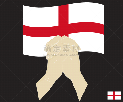 英格兰,绘画插图,标志,概念,插画,图标,矢量,援救,祈祷