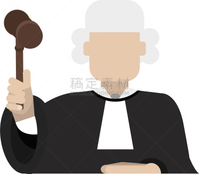 图像,图标,白色,假发,职权,陪审员