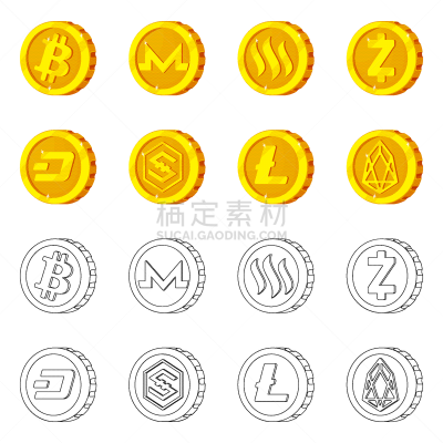 分离着色,银行业,商务,波纹,部分,黄金,收集,设计