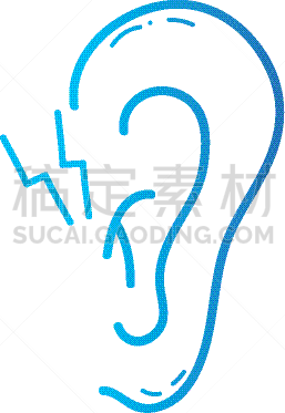 耳炎,人的耳朵,成一排,听障,健康保健,药,身体受伤,男人,图像,生病