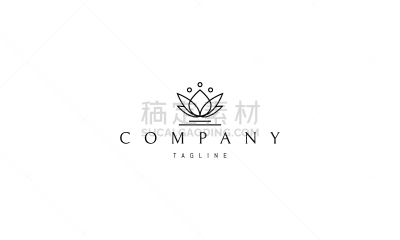 荷花,品牌名称,矢量,抽象,商务,自然界的状态,环境,女性特质,现代,女人