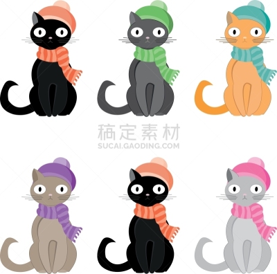 猫,分离着色,宠物,条纹,热,图像,霜,哺乳纲,个性化改造者,坐