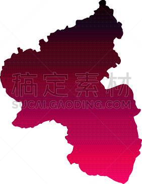 莱茵兰-普法尔茨州,分离着色,矢量,粉色,紫色,德国,联邦大楼,州,图像