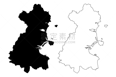 都柏林郡,轮廓,爱尔兰都柏林,边界,平坦的,伦斯特省,计算机图标,图像,无人,矢量