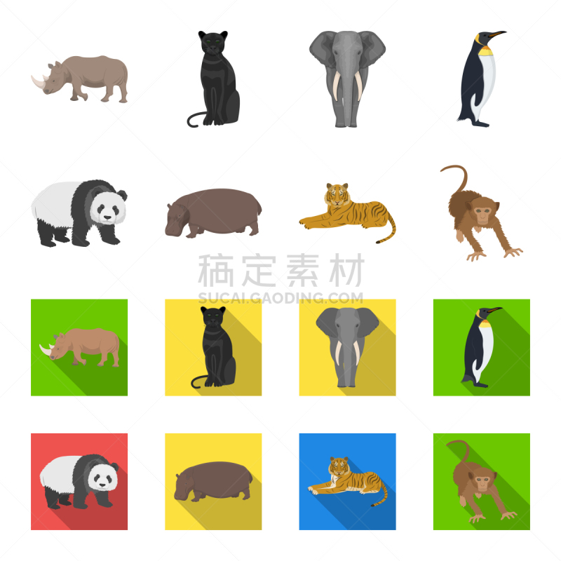 河马,熊猫,野外动物,虎,猴子,残酷的,象,哺乳纲,猕猴,动物