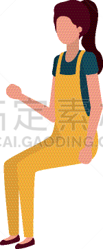 性格,头像,青年女人,成年的,少年早期,头发,学生,人,女人,坐