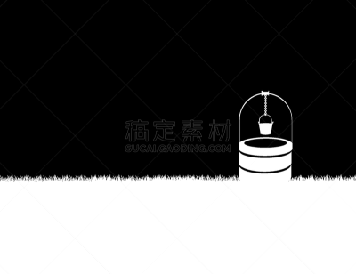 井,深的,传统,绳子,清新,大桶,地下水,古董,古典式,农场