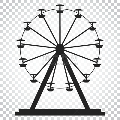 公园,旋转类游乐,摩天轮,计算机图标,乐趣,金属,家庭,休闲,度假