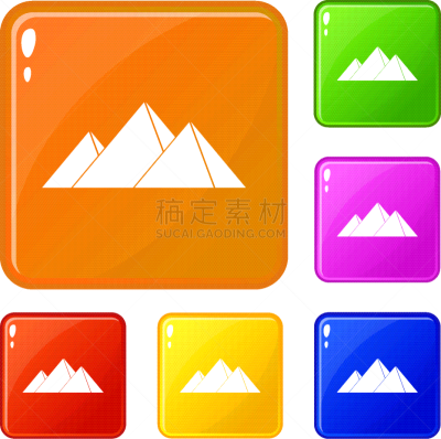 吉萨,金字塔形,彩色图片,国际著名景点,旅途,名声,法老,开罗,自然美,布置