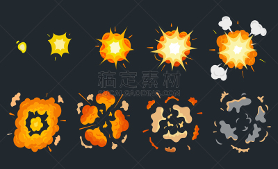 卡通,漫画书,电线杆,活力,休闲游戏,云景,背景分离,橙色,背景