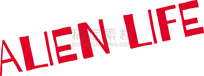 外星人,橡皮章,白色,理论设计标签,太空船,红色,未知的事物,茶碟,宏伟,美国